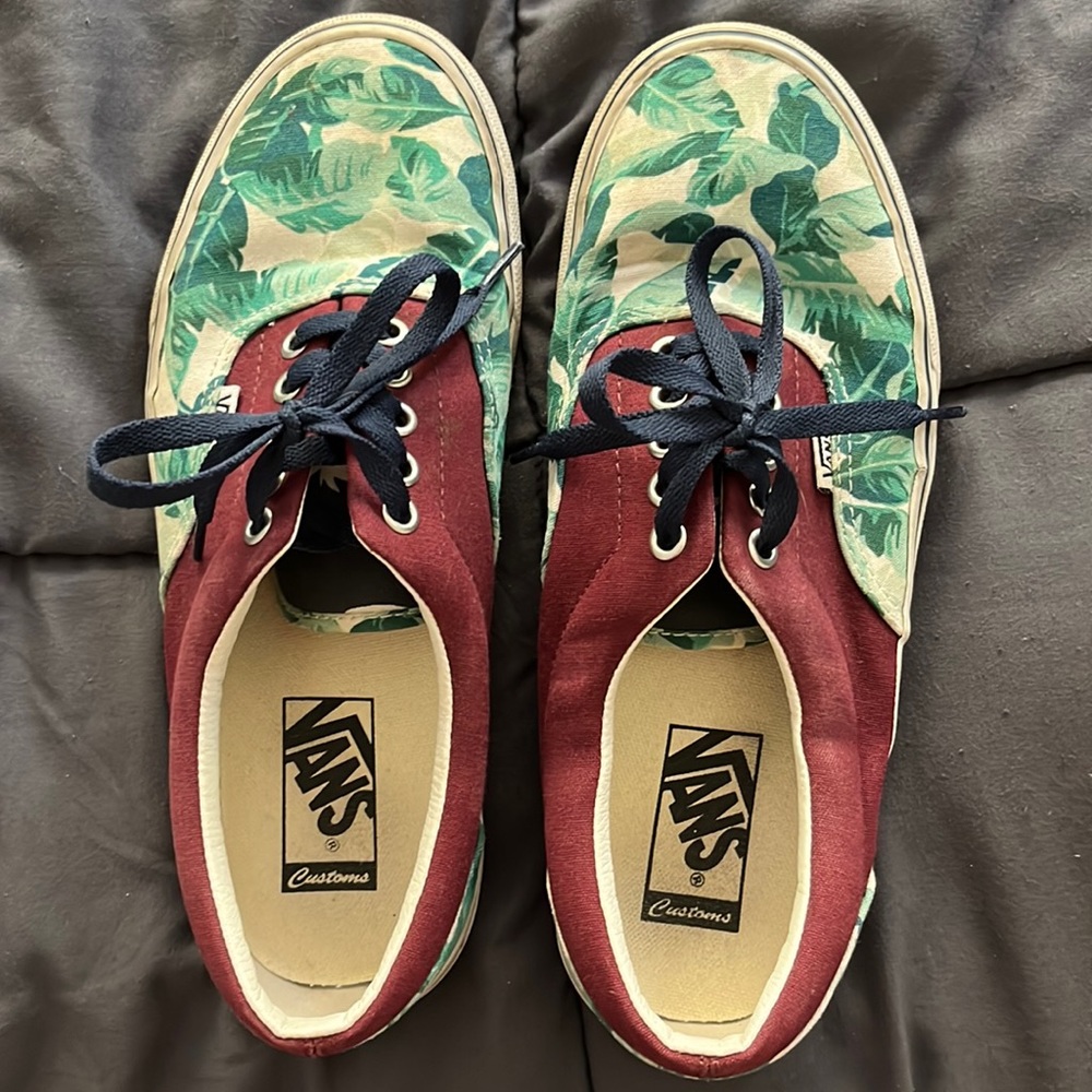Custom Hawaiian Style Vans